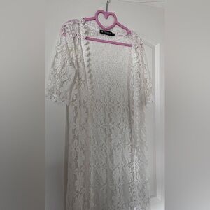 Allegra K lace cover up
